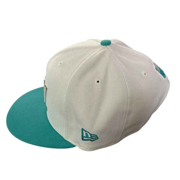 New Era NFL Super Bowl LIV 9Fifty Snapback Cap White/Teal - Picture 2 of 8